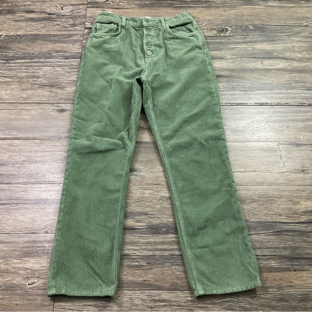 Reformation Jeans Cynthia Corduroy Buttonfly Jeans